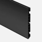 Rodapie PVC Negro