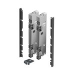 Conector Frente H 187mm Para Gaveta Avantech Inlay Antracita