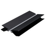 Conector Flexible Para Rodapie Negro