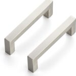 Tirador Cuadrado De Acero Inox