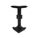 Esquina Externa Para Perfil Gola C Negro